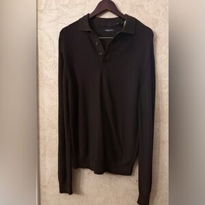Kenneth Cole Long Sleeve Polo Sweater(Chest 42”
Length)